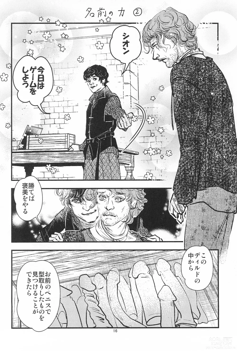 Page 18 of doujinshi Game of Balls Sao to Tama no Uta
