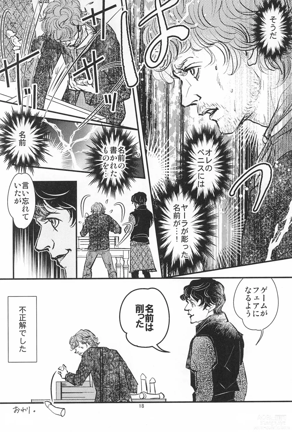 Page 20 of doujinshi Game of Balls Sao to Tama no Uta