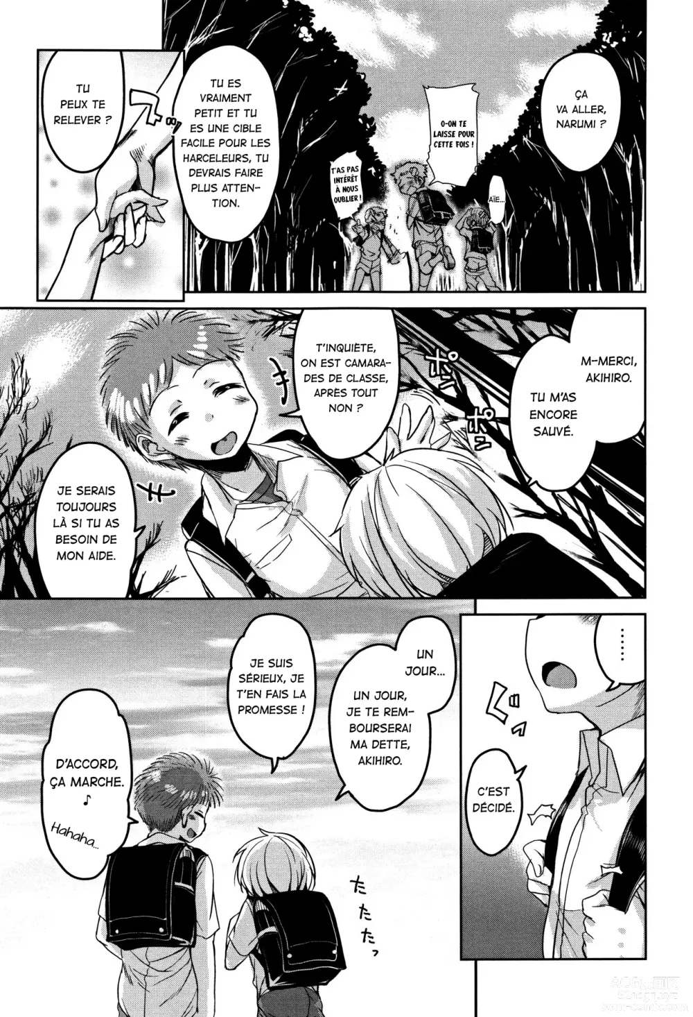 Page 1 of manga La dette TS de Narumi Chapitre d'Akihiro + Chapitre de Narumi + Chapitre de Kaoru
