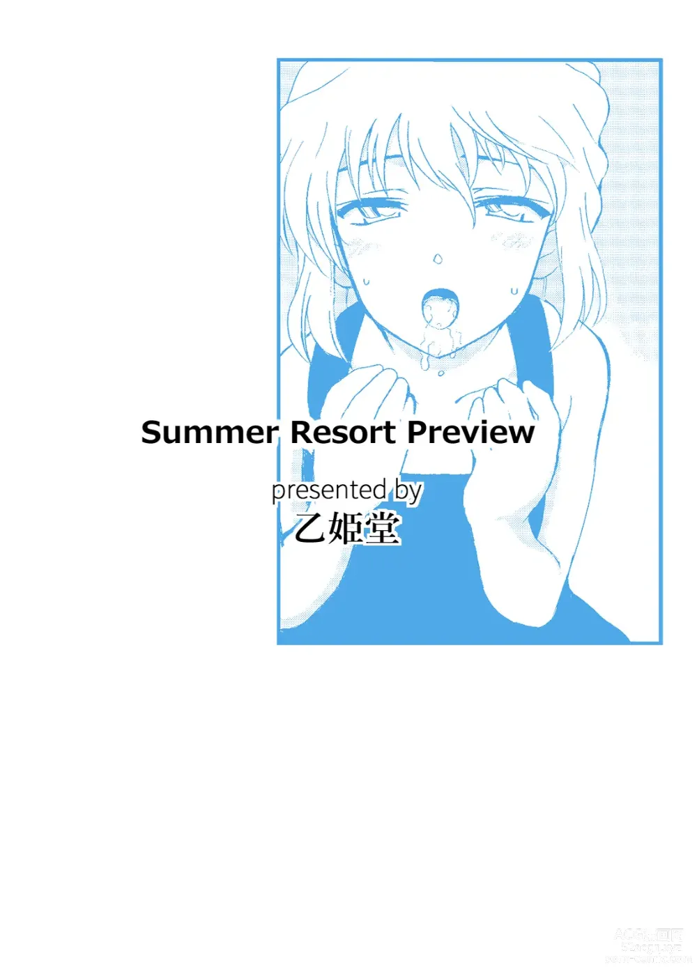 Page 3 of doujinshi Summer Resort Preview