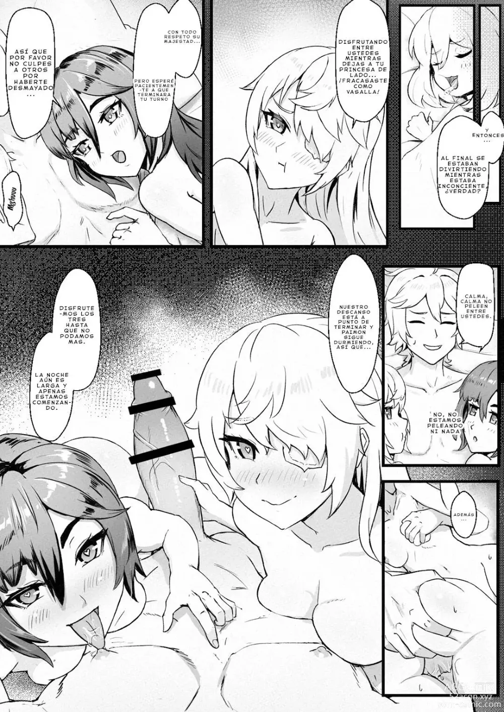 Page 12 of doujinshi Sex Nights Together With My Companions