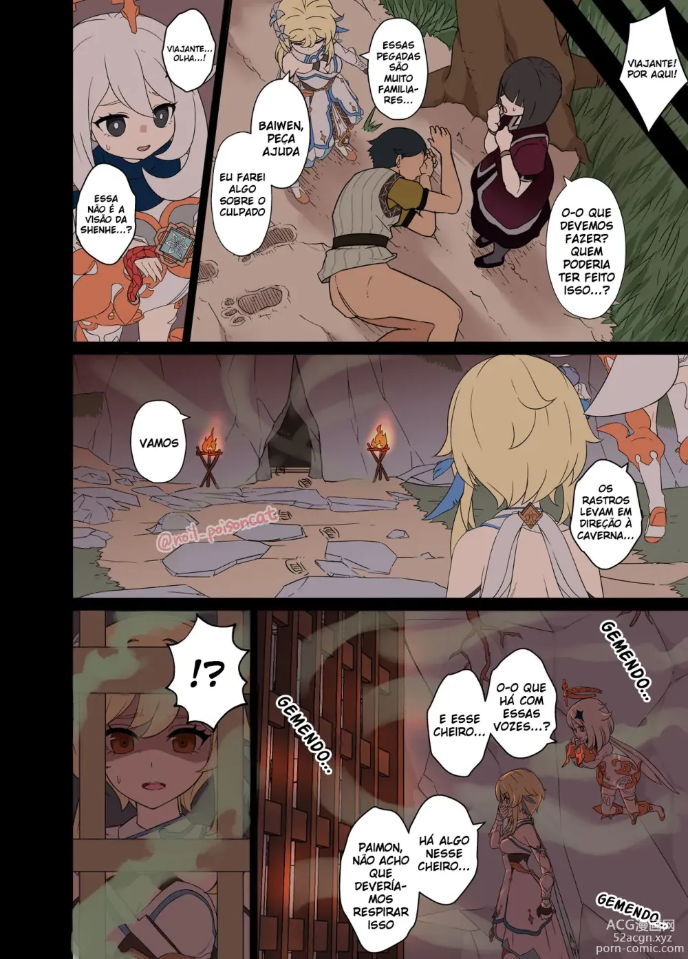 Page 8 of doujinshi Uma história sobre fazer coisas ruins com uma bêbada Shenhe