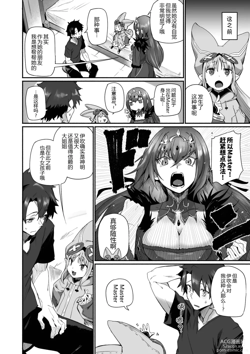 Page 8 of doujinshi Ibuki Doji wa Amaetai