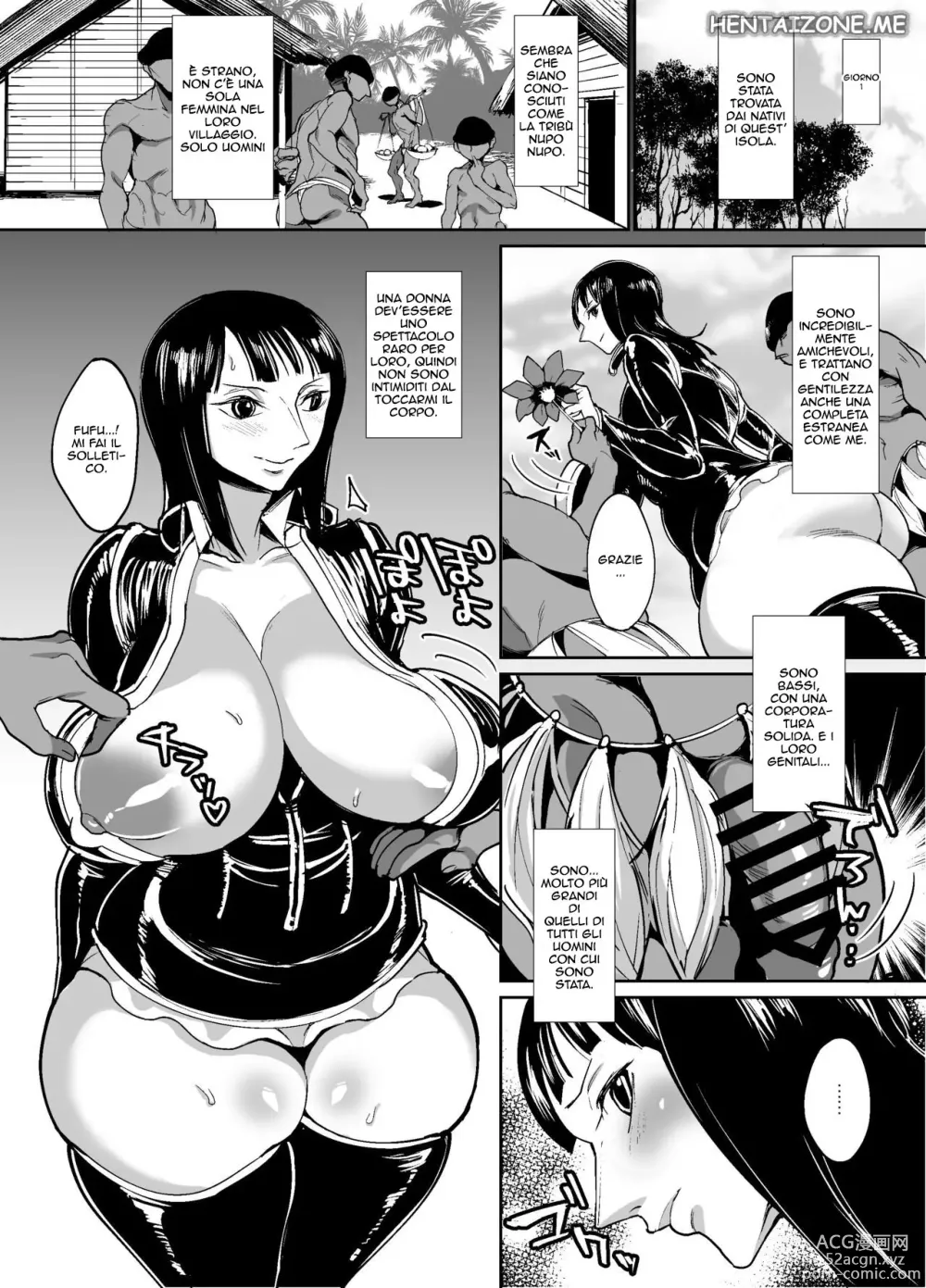 Page 3 of doujinshi Persa sull' Isola Tropicale