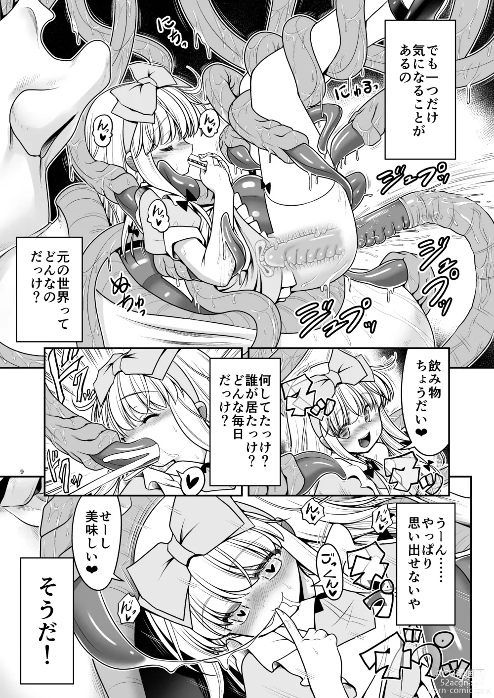 Page 9 of doujinshi Ishukan No Kuni No Alice