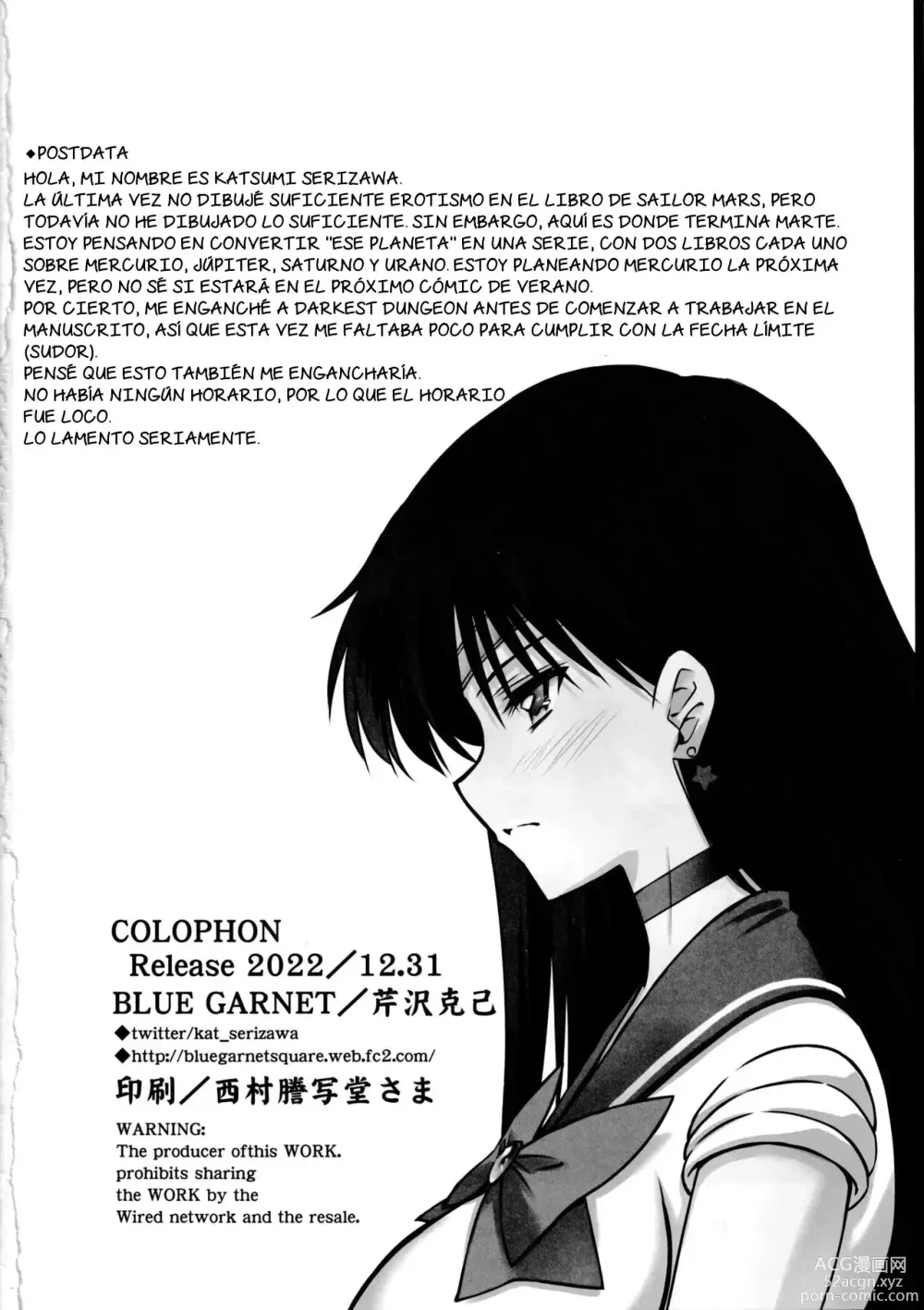 Page 17 of doujinshi Sono Hoshi wa Kegasarete 2