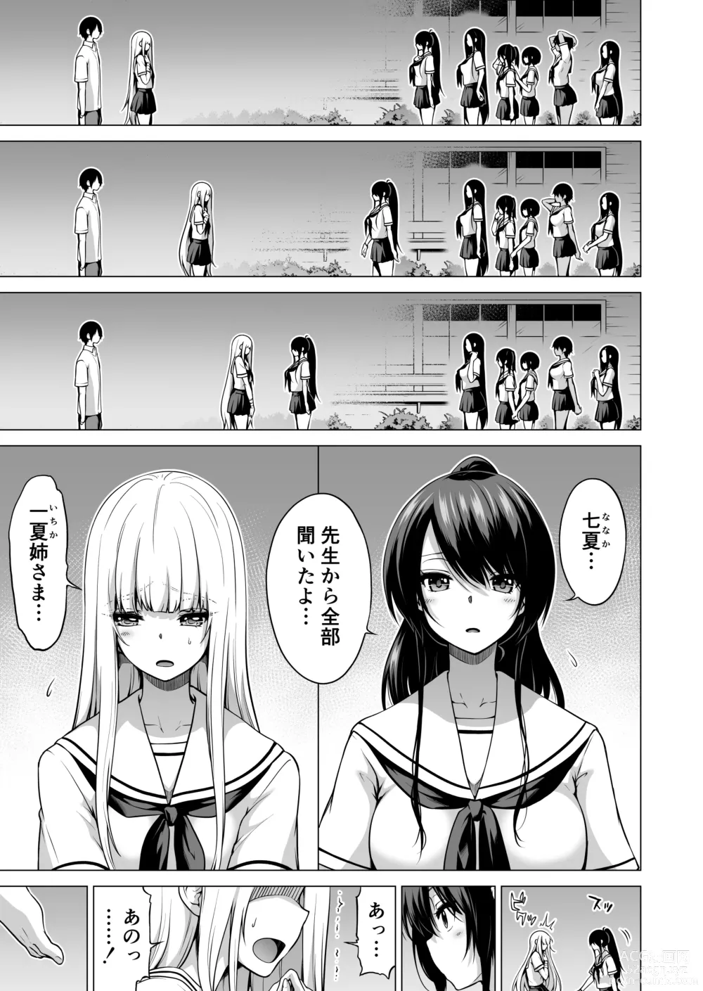 Page 56 of manga Nanaka no Rakuen 7 ~Inaka no Gakkou de Bishoujo Harem~ Nanaka no Yume no Ichiya Hen