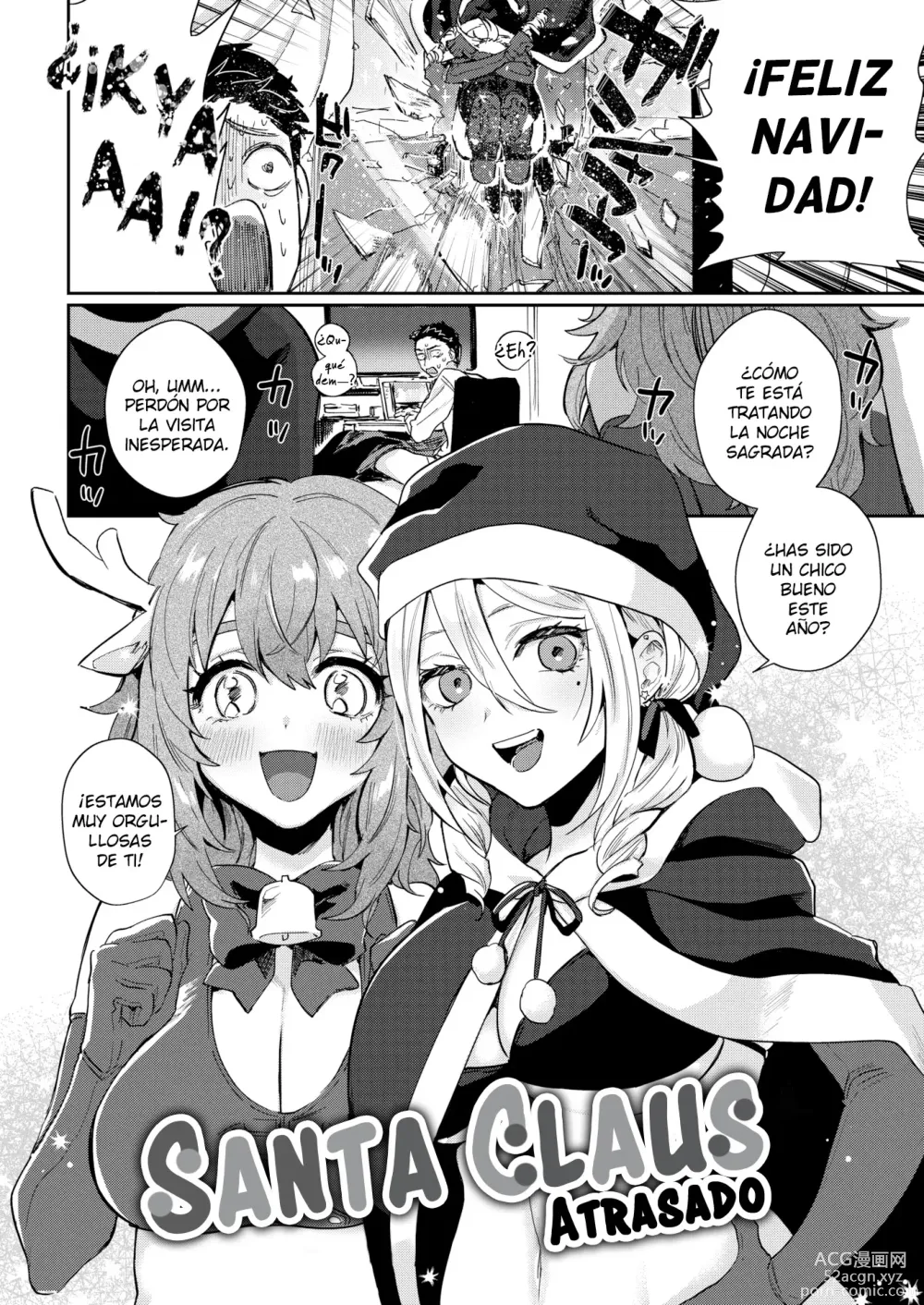 Page 3 of manga Santa claus atrasado