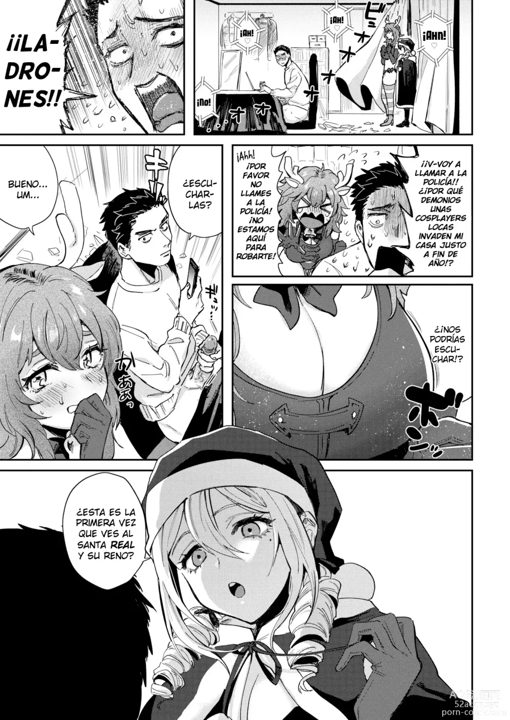 Page 4 of manga Santa claus atrasado
