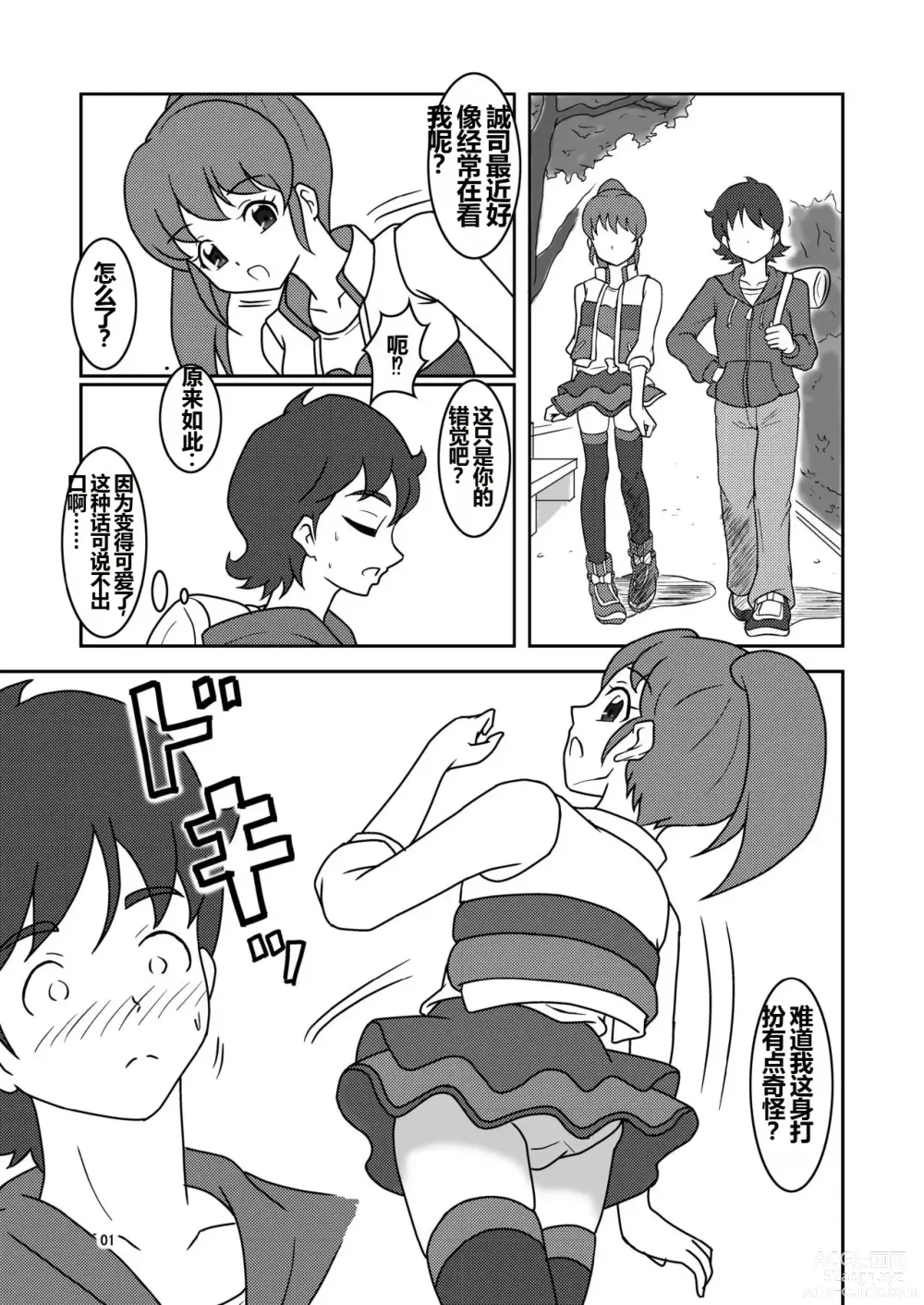 Page 2 of doujinshi Korette Koki Dane?