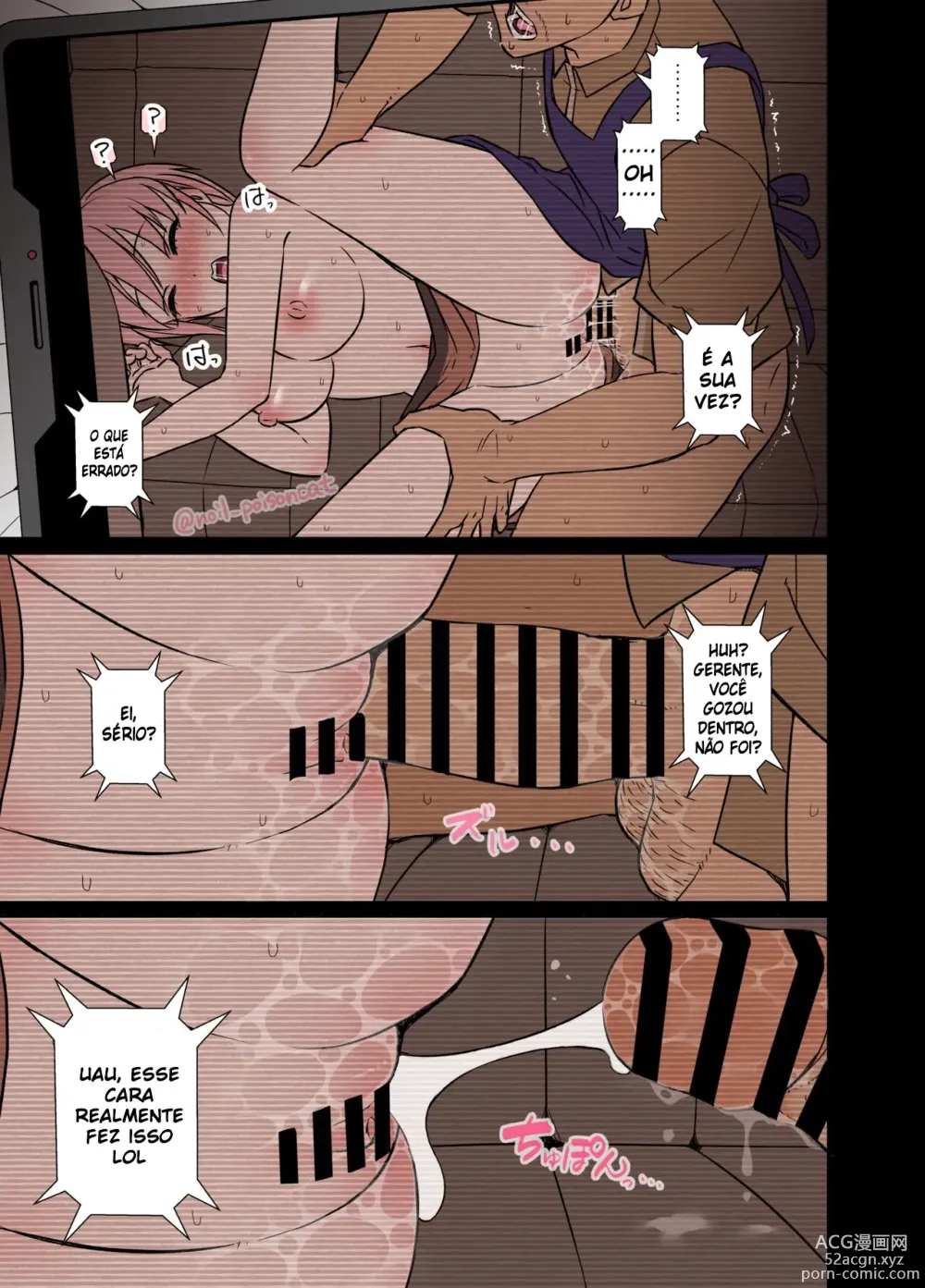 Page 9 of doujinshi Uma história sobre fazer coisas ruins com uma bêbada Nakano Ichika