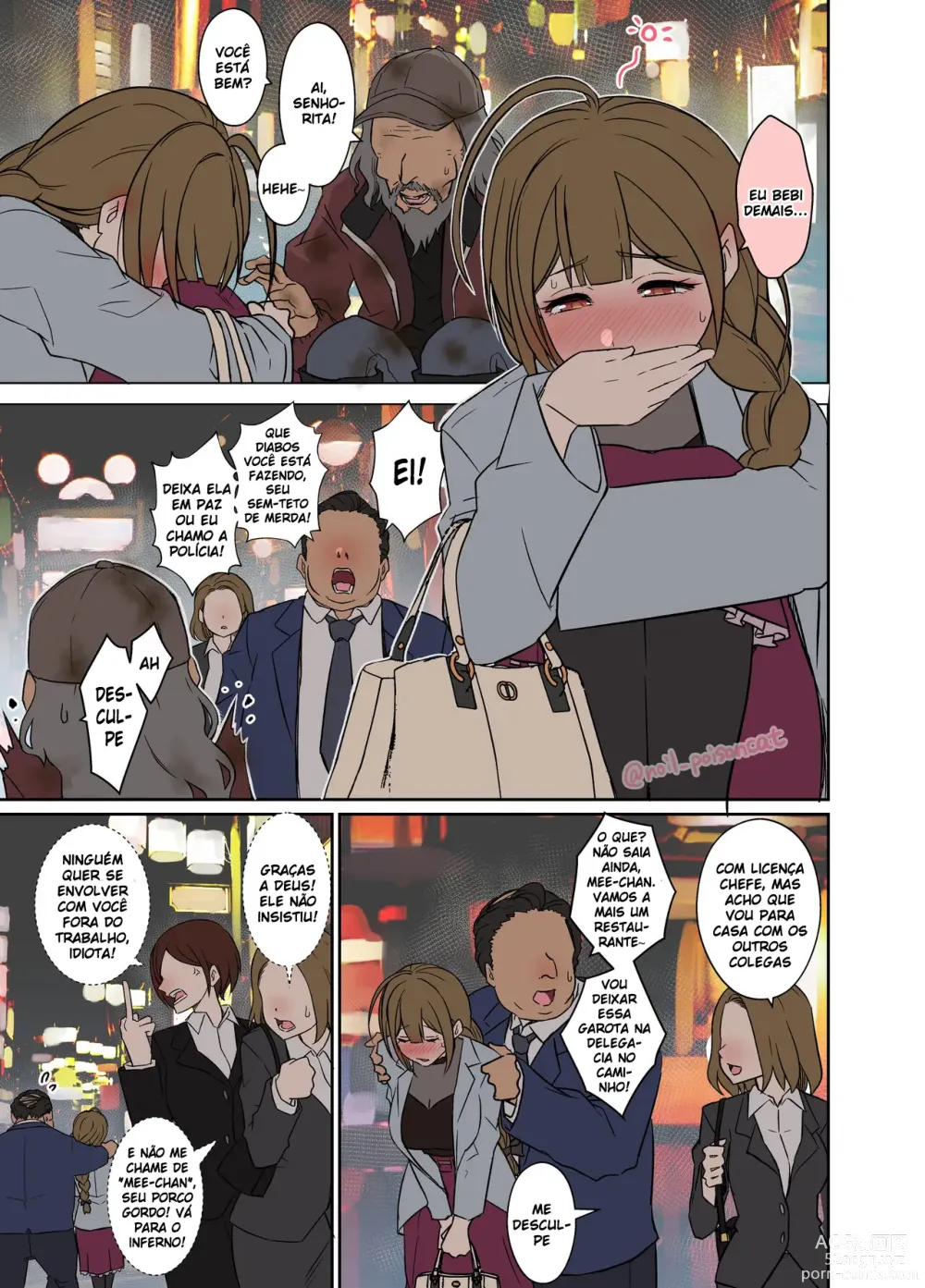 Page 1 of doujinshi Uma história sobre fazer coisas ruins com uma bêbada Kuwayama Chiyuki