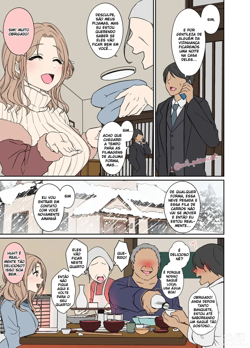 Page 1 of doujinshi Uma história sobre fazer coisas ruins com uma bêbada Ichikawa Hinana