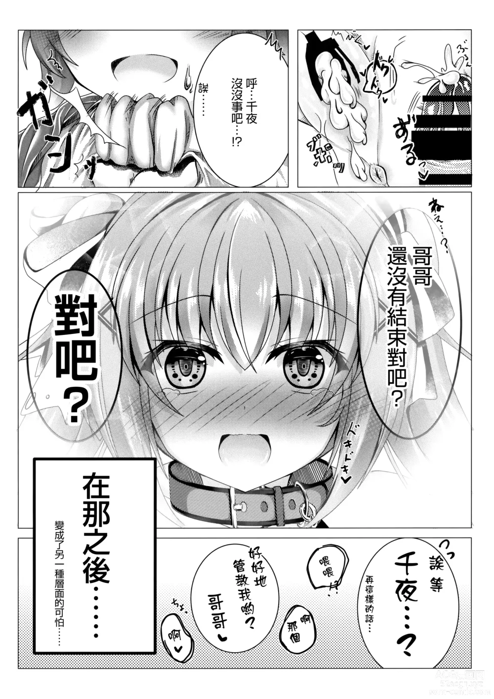 Page 11 of doujinshi Onii-chan wa Imouto o Shitsuketai