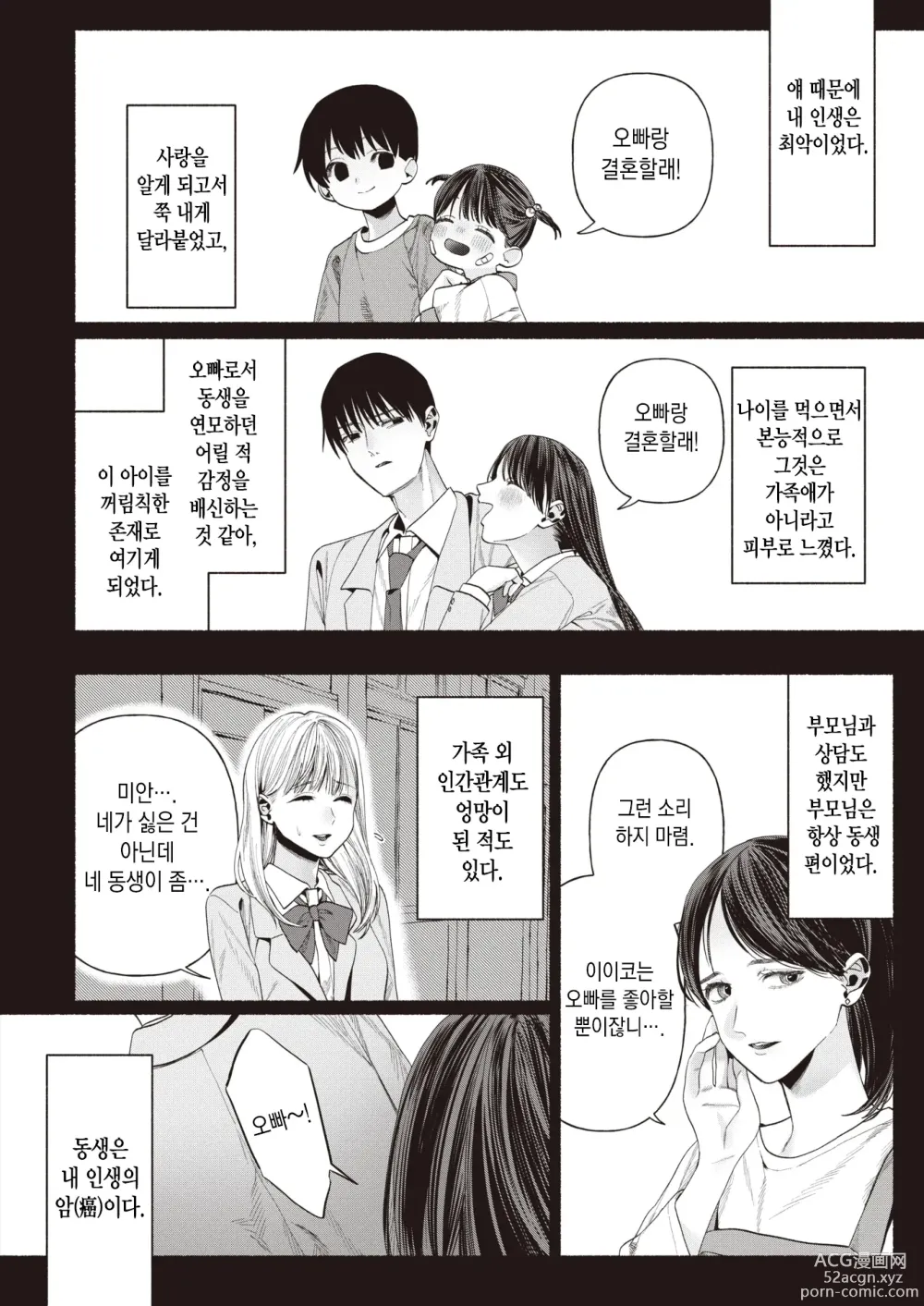 Page 2 of manga 이이코의 사랑