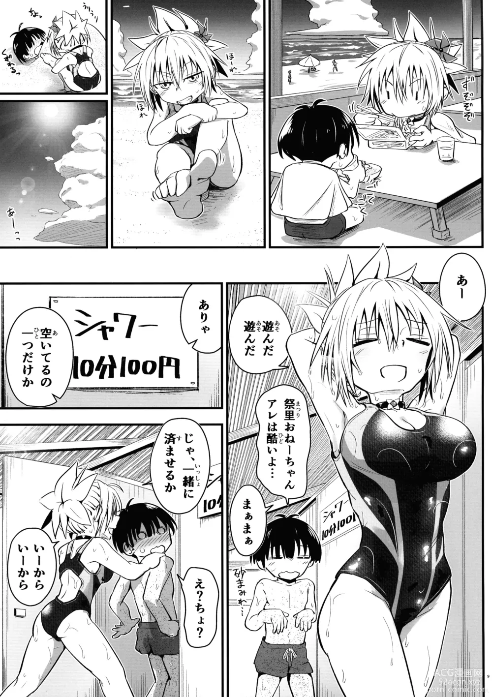 Page 8 of doujinshi Harenchi! Matsuri-chan 4