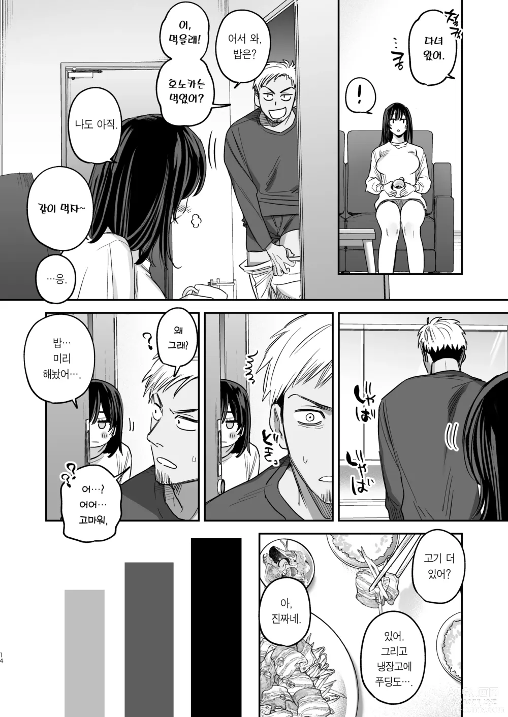Page 13 of doujinshi 〇천 엔에 가슴 보여줘. -After-