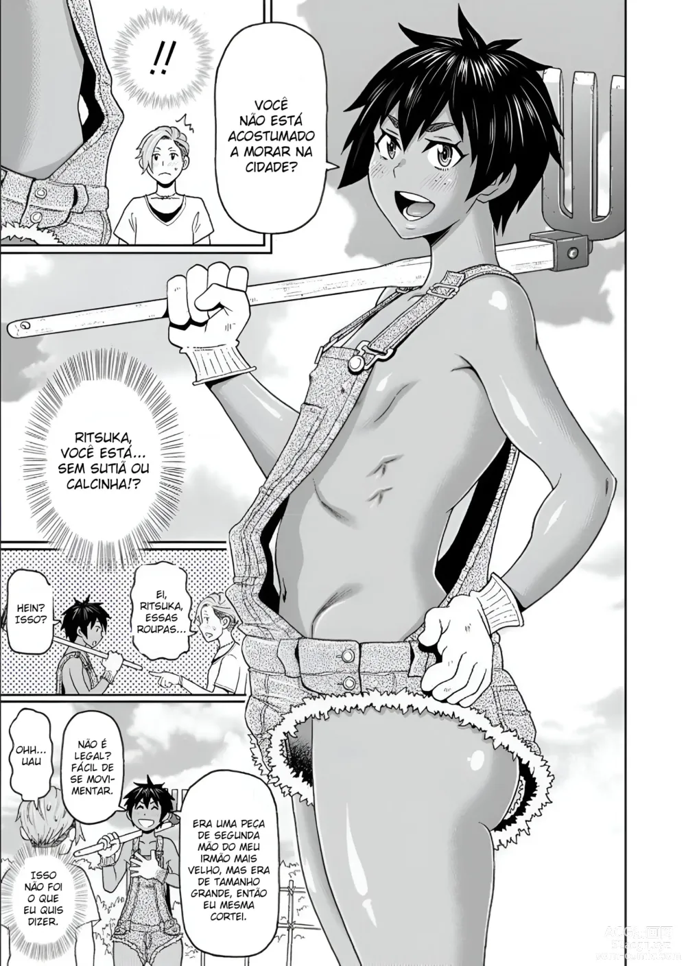 Page 3 of manga Inaka de Hameyou