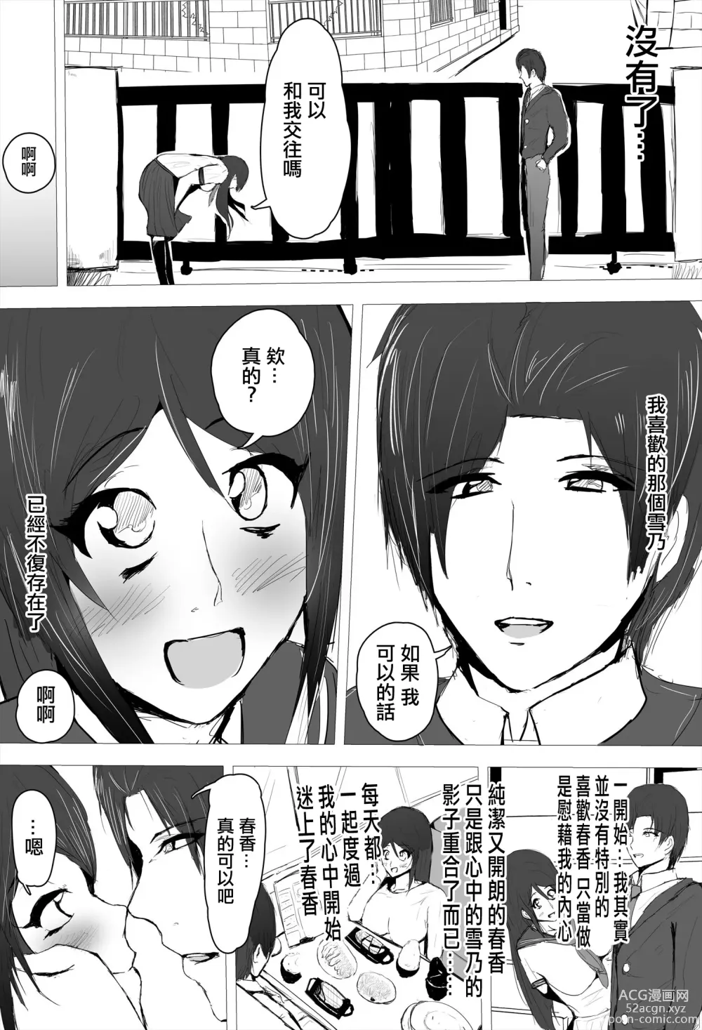 Page 8 of doujinshi Gyaku Netori  ~Mukashi Suki datta  Hito ni Odosarete~