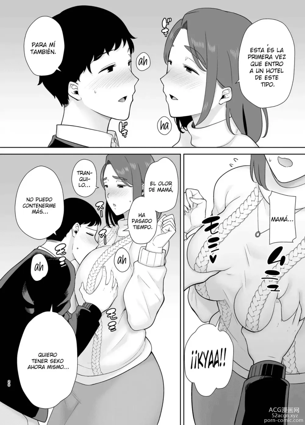 Page 19 of doujinshi Boku no Kaa-san Boku no Suki na Hito 8