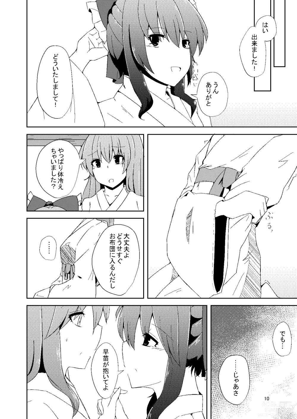 Page 9 of doujinshi Onaji desu ne