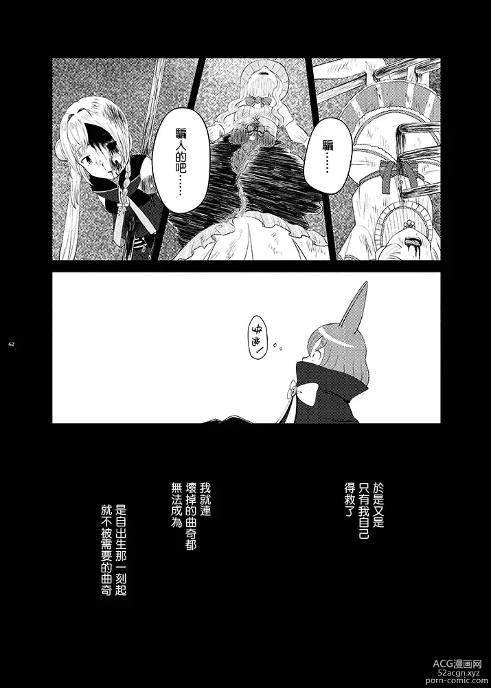 Page 62 of doujinshi Mahou Shoujo BAD END Goudou - Magical Girl BADEND Anthology