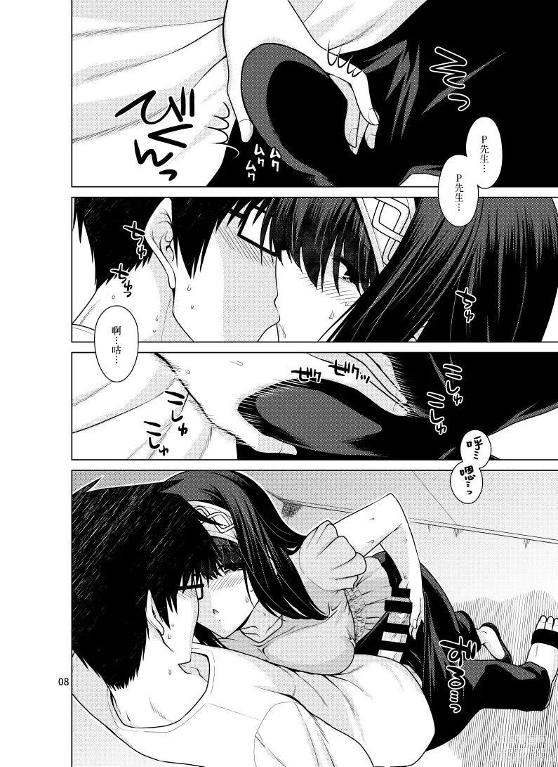 Page 7 of doujinshi Sagisawa Fumika wa P ni Guchogucho ni Saretai!