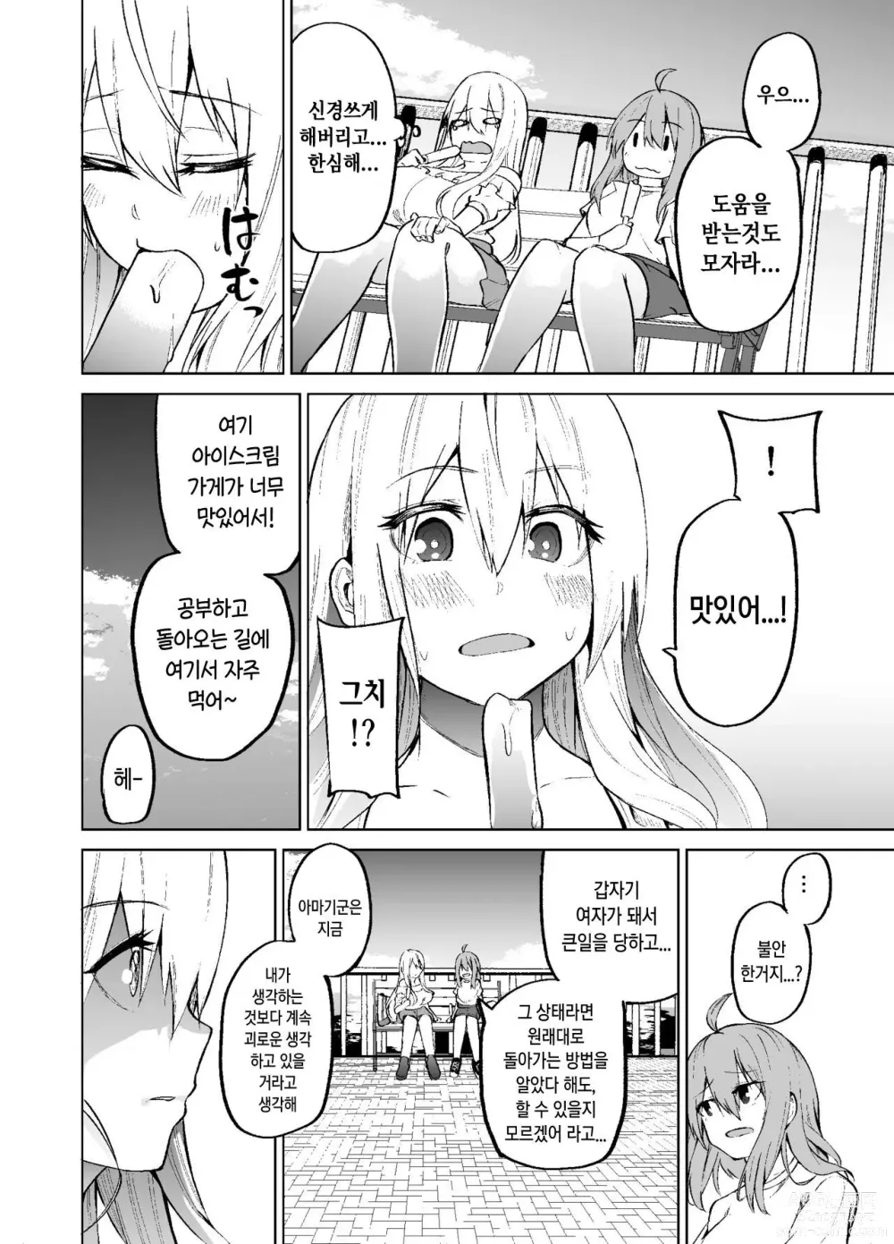 Page 27 of doujinshi TS Musume Kodama-chan no Nichijou Sono 2