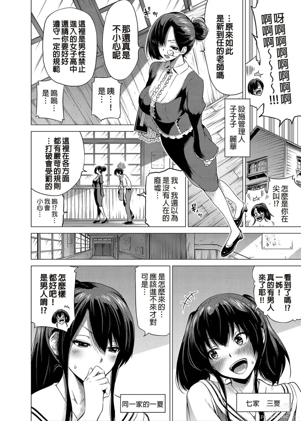 Page 9 of manga nanaka no rakuen1