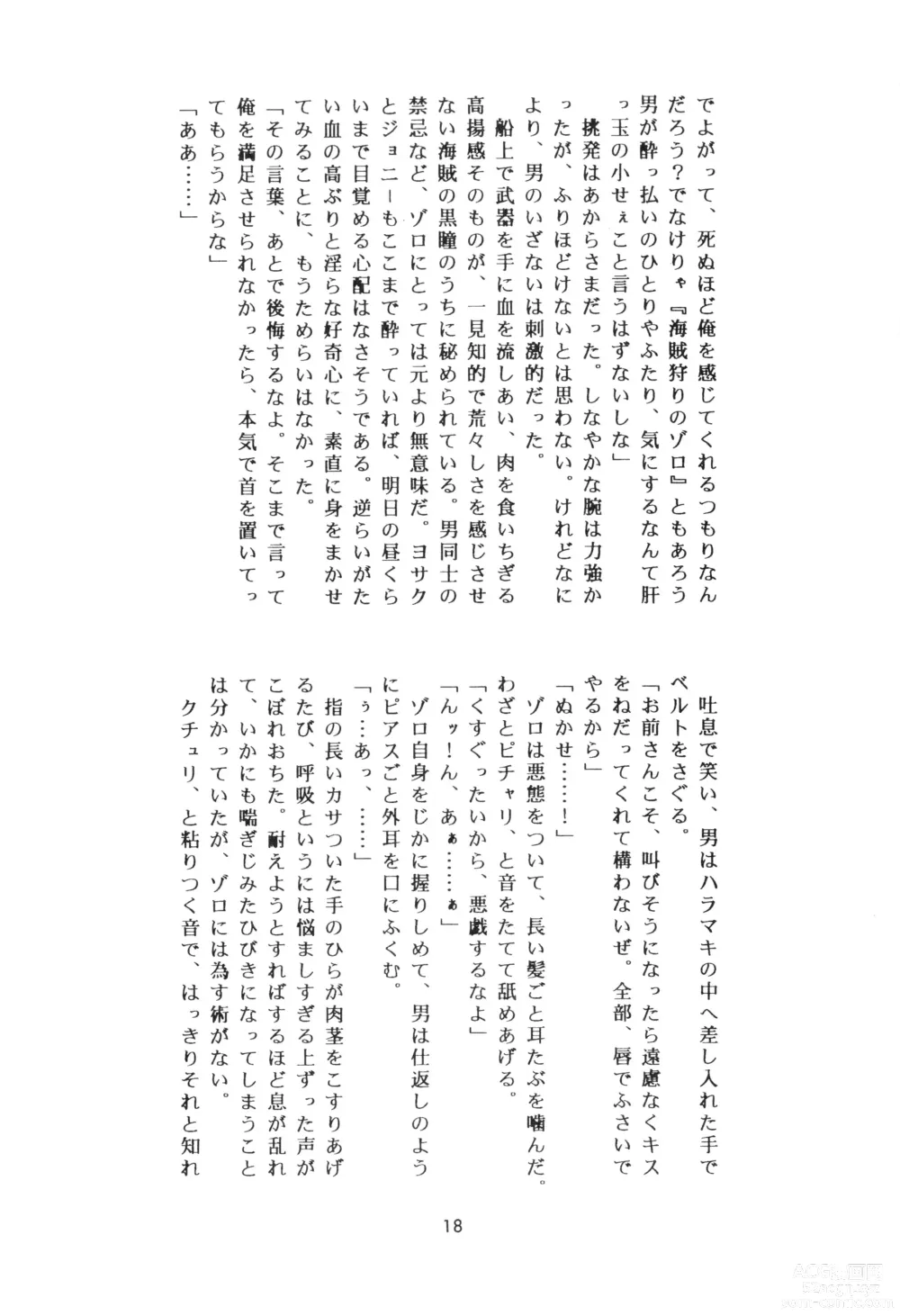 Page 17 of doujinshi SWORD DANCER