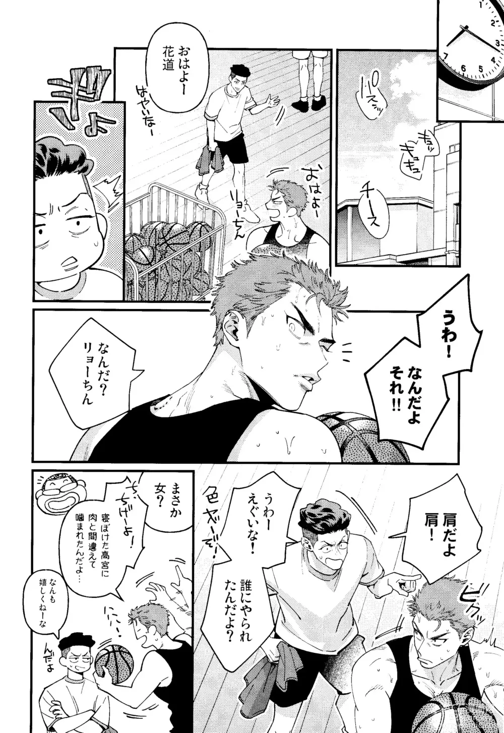 Page 6 of doujinshi Rukawa  Kaede wa Marking ga Shitai