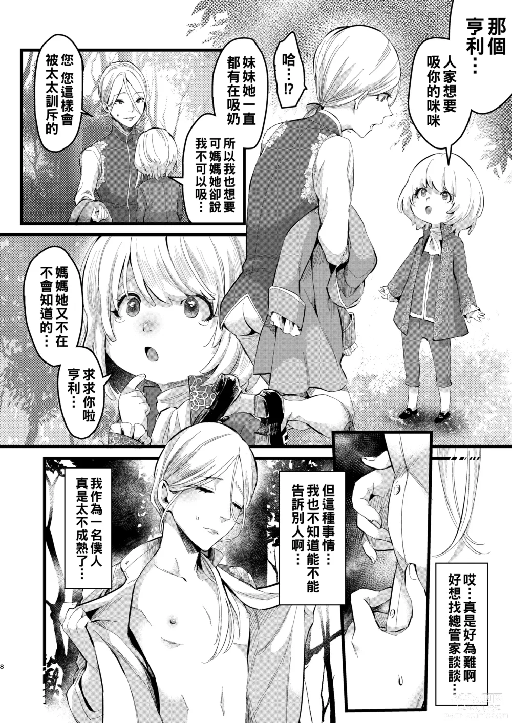 Page 7 of doujinshi Footman no Ashi Shigoto