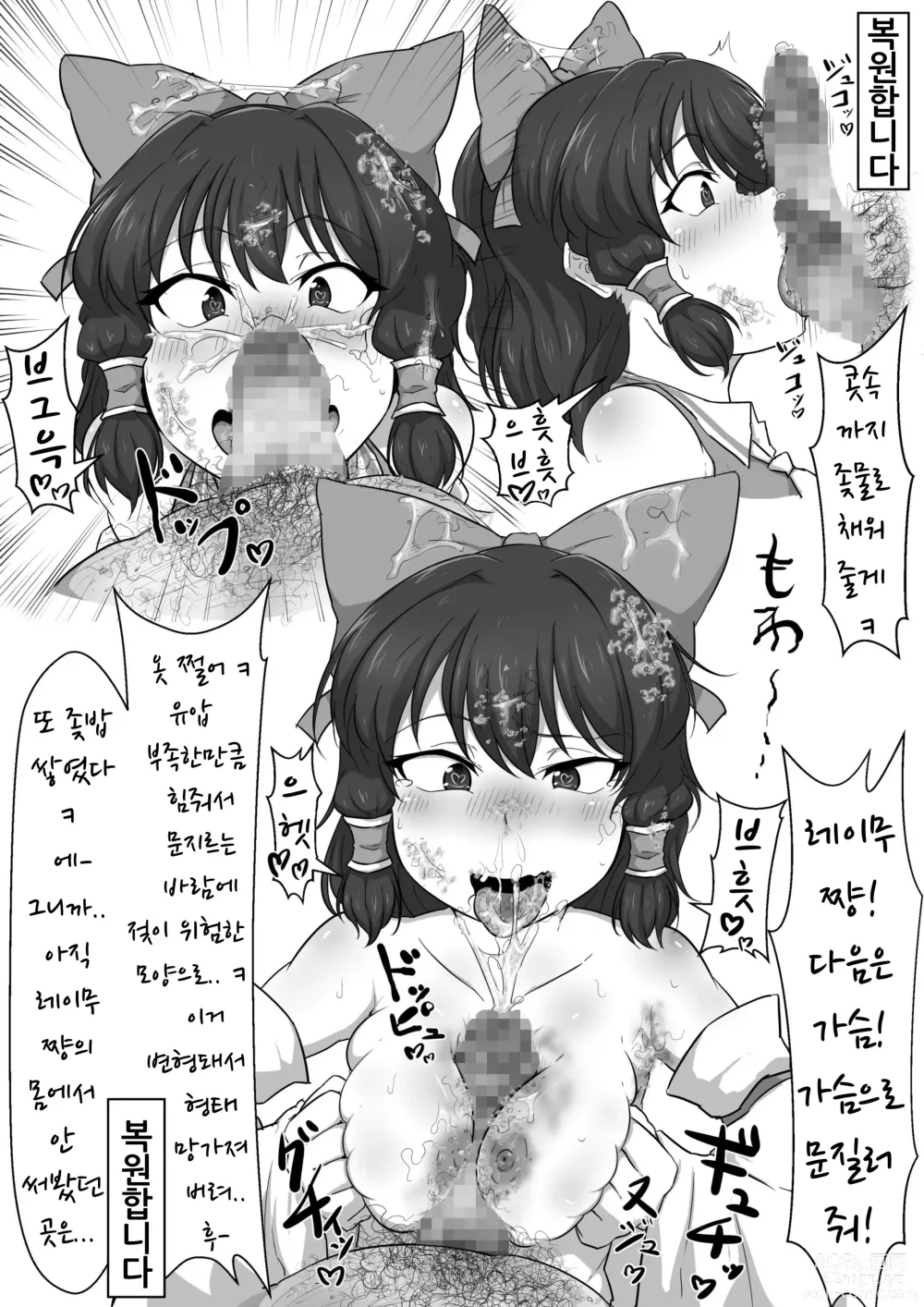 Page 27 of doujinshi 동방 개변 레이무