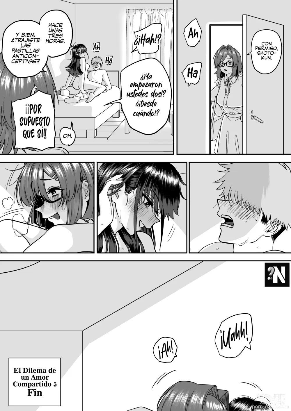 Page 85 of doujinshi El Dilema de un Amor Compartido 5