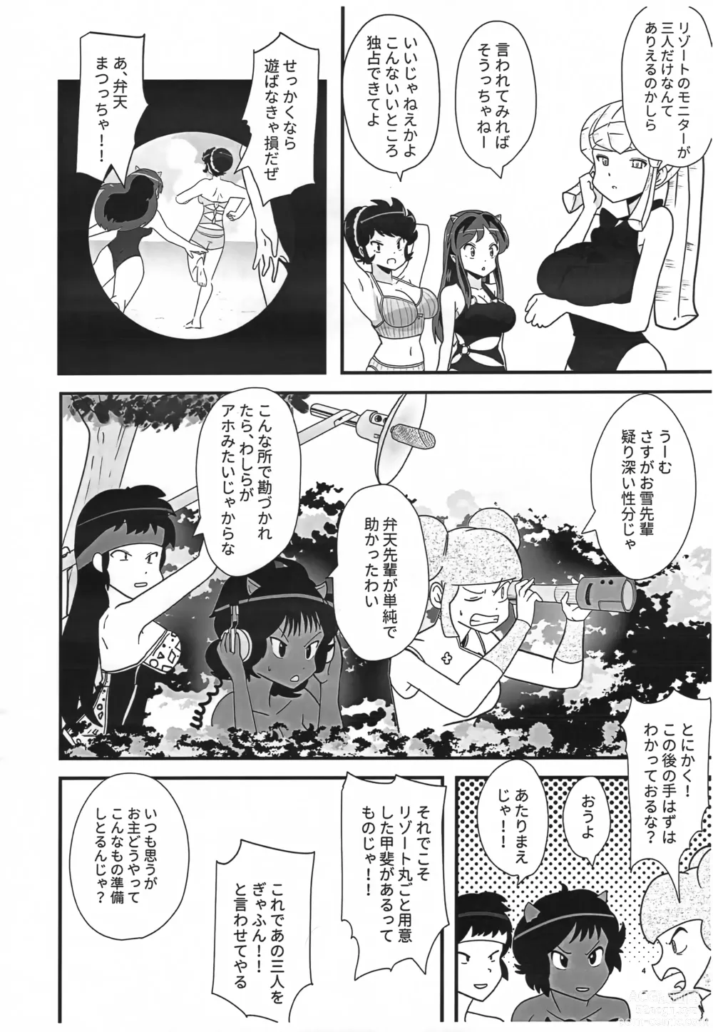 Page 3 of doujinshi Hime Gata Gomen Asobase!
