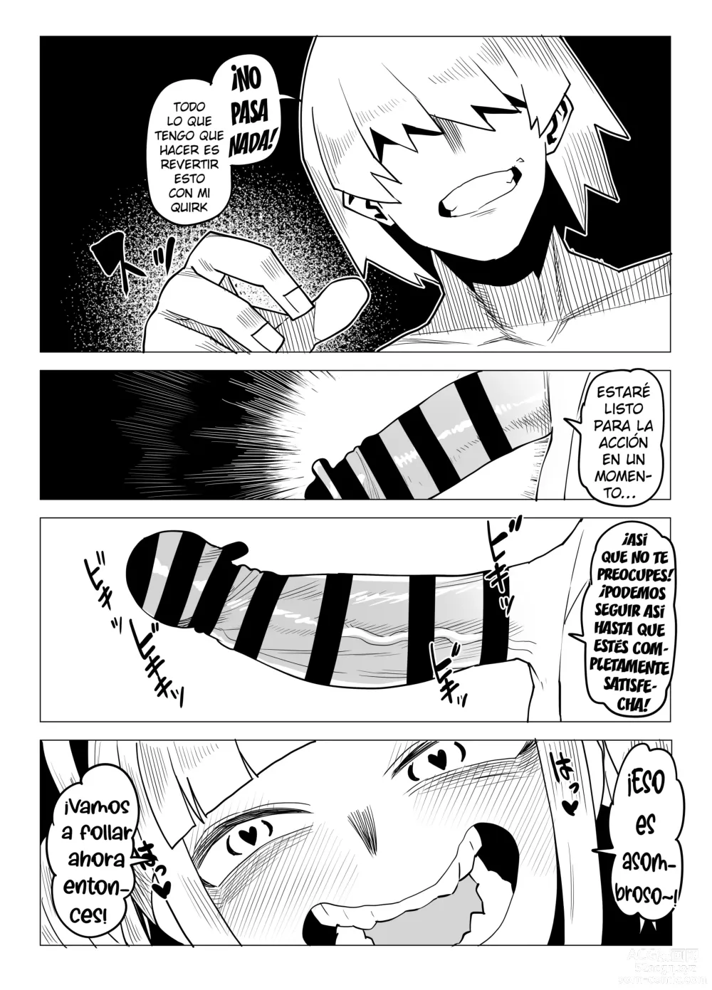 Page 12 of doujinshi Academia de Héroes & una Moralidad Invertida 9: ~Toga Himiko~