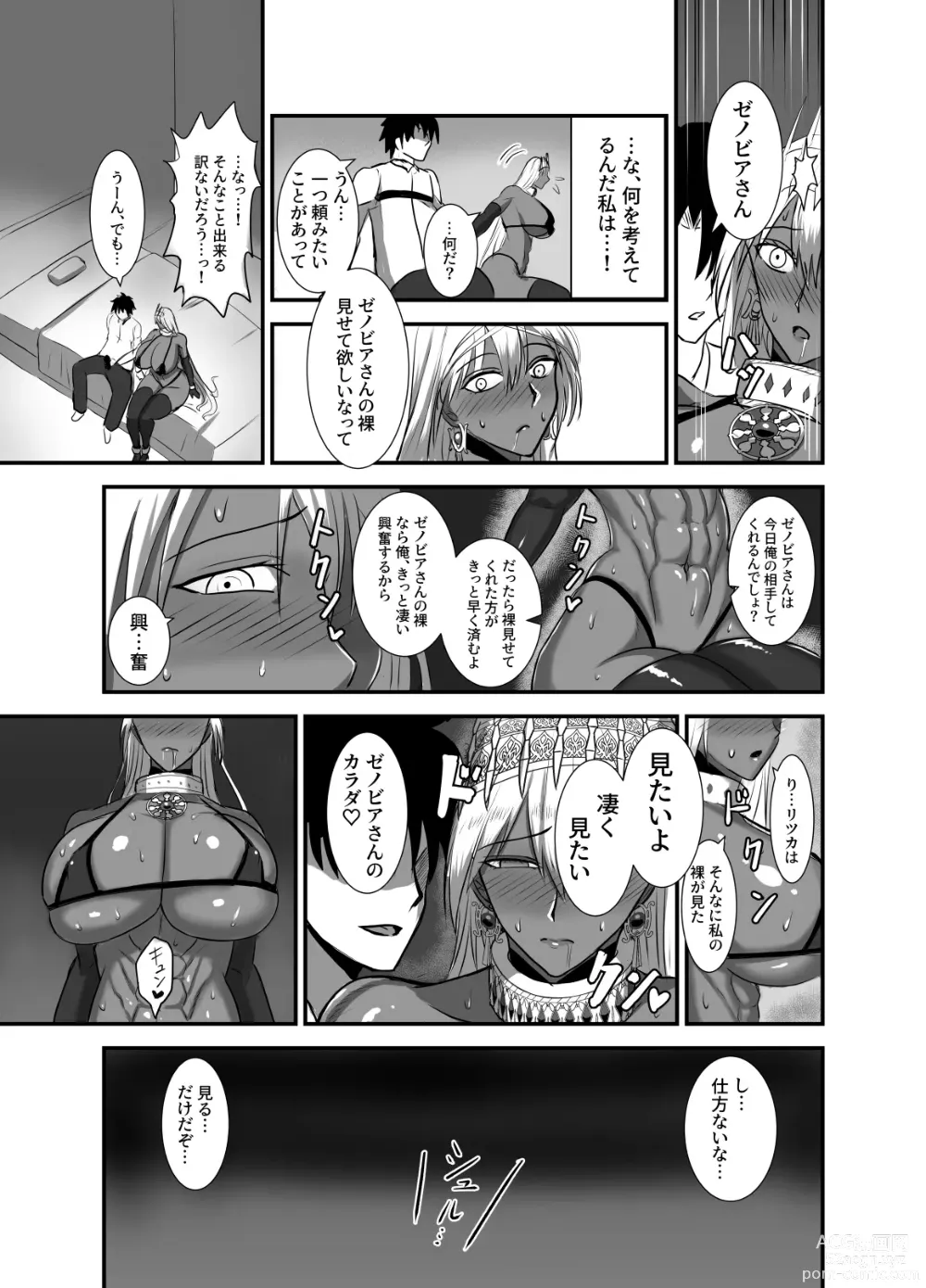 Page 8 of doujinshi Kore wa teishuku ihande wanai!