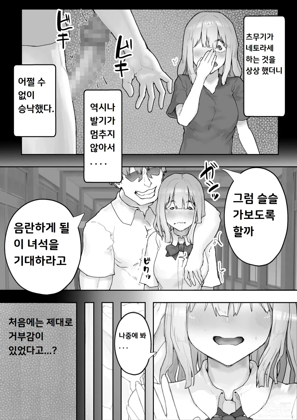 Page 13 of doujinshi 치유계 여친을 사귀다 ~걸레남에게 조교되어 음란화~