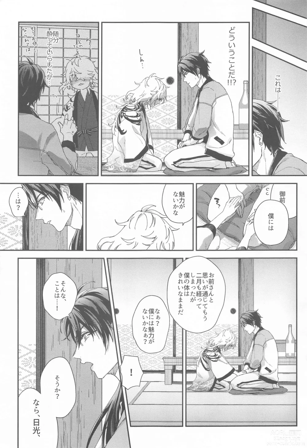 Page 4 of doujinshi Ore no Aisuru, - You, my dear