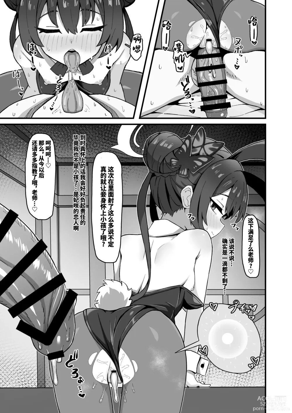 Page 21 of doujinshi Monshu no Mitsu Jou