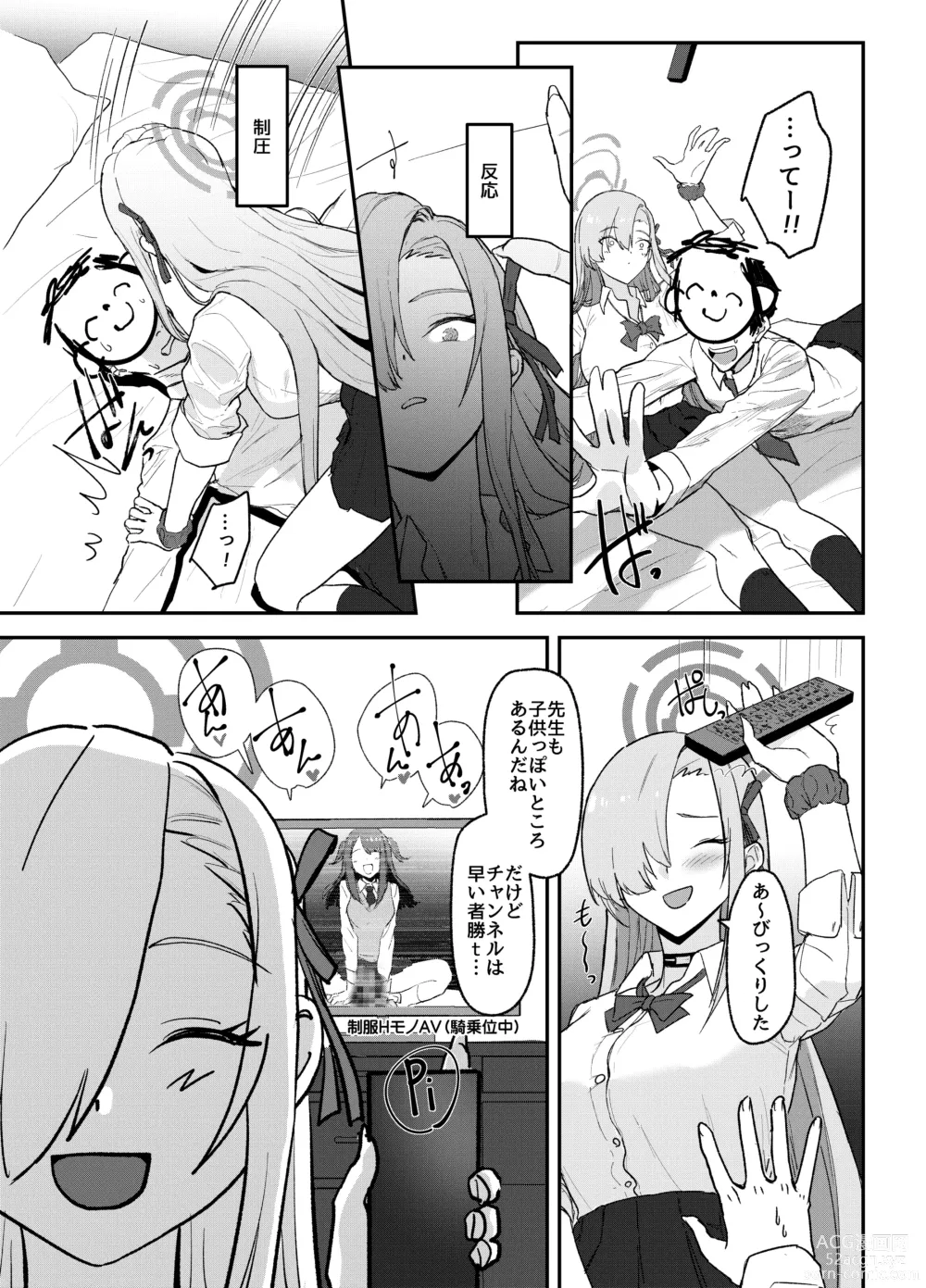 Page 9 of doujinshi Asuna OVERLOAD OVERCOME