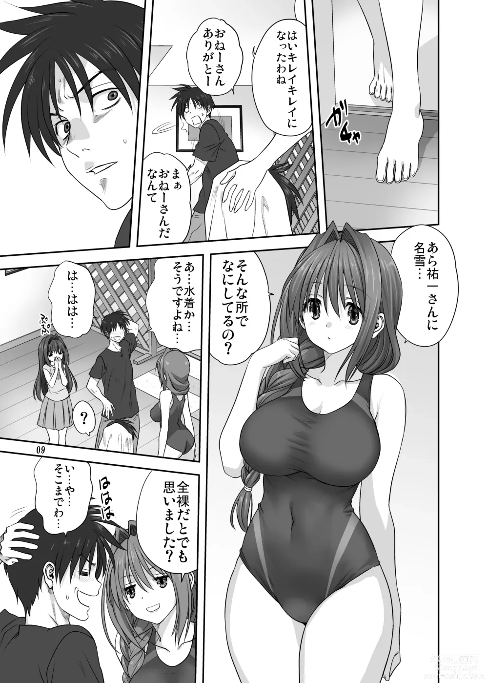 Page 8 of doujinshi Akiko-san to Issho 29