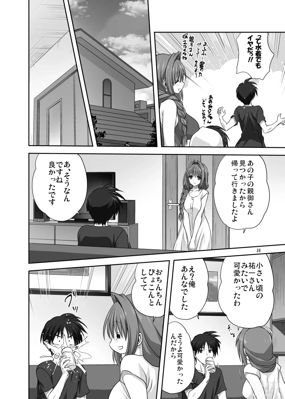 Page 9 of doujinshi Akiko-san to Issho 29