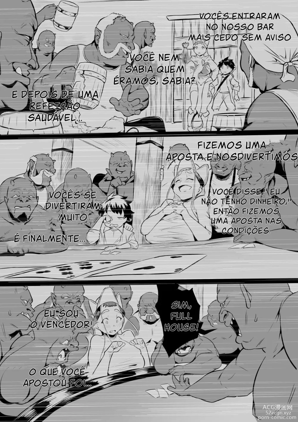 Page 13 of doujinshi Taverna Orc PT BR