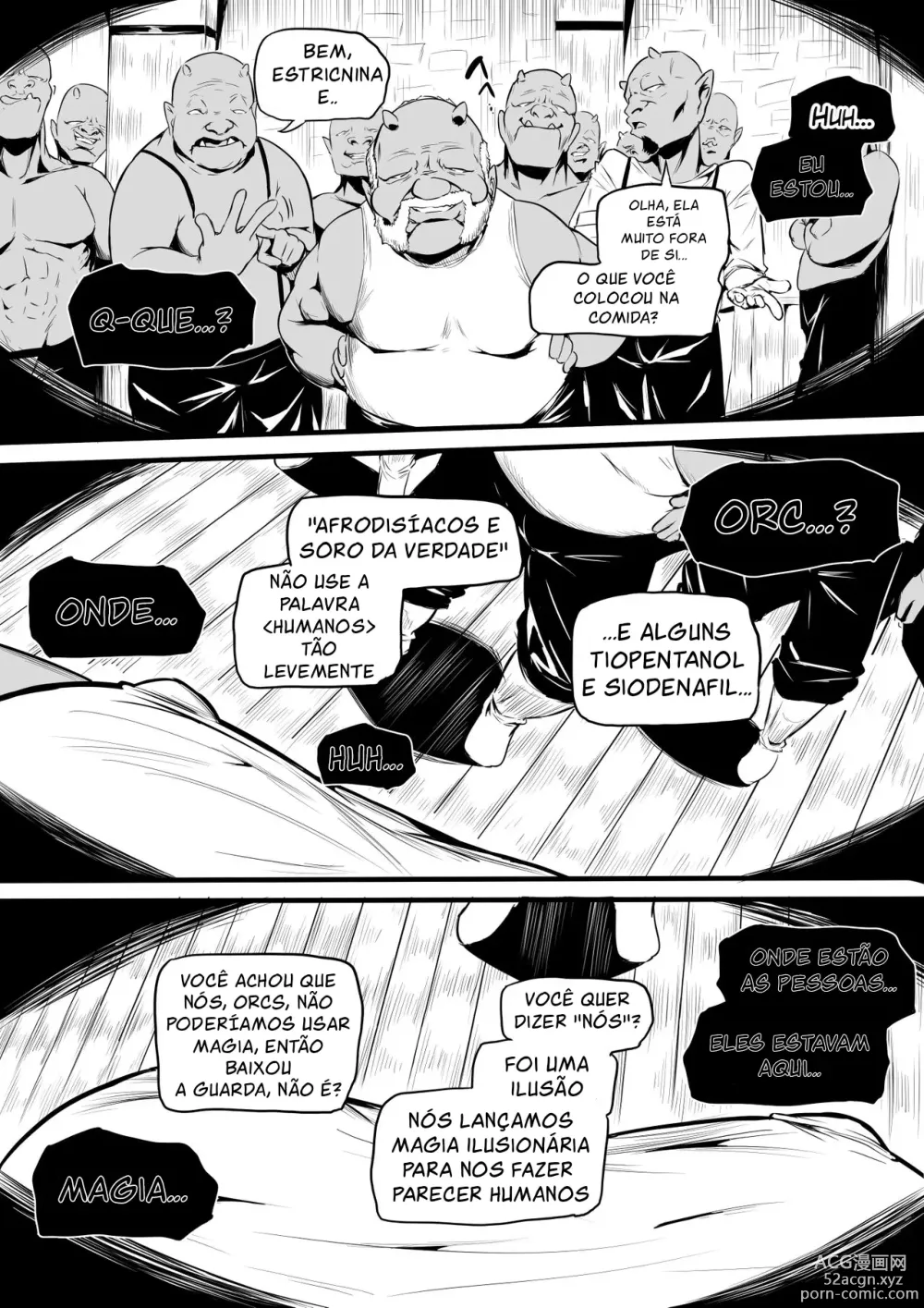 Page 9 of doujinshi Taverna Orc PT BR