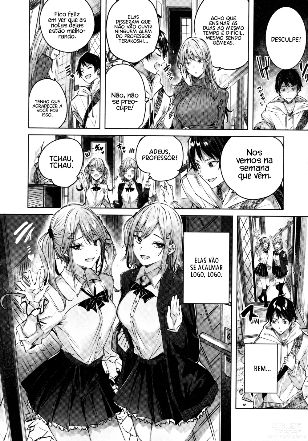 Page 2 of manga Onedari Twins