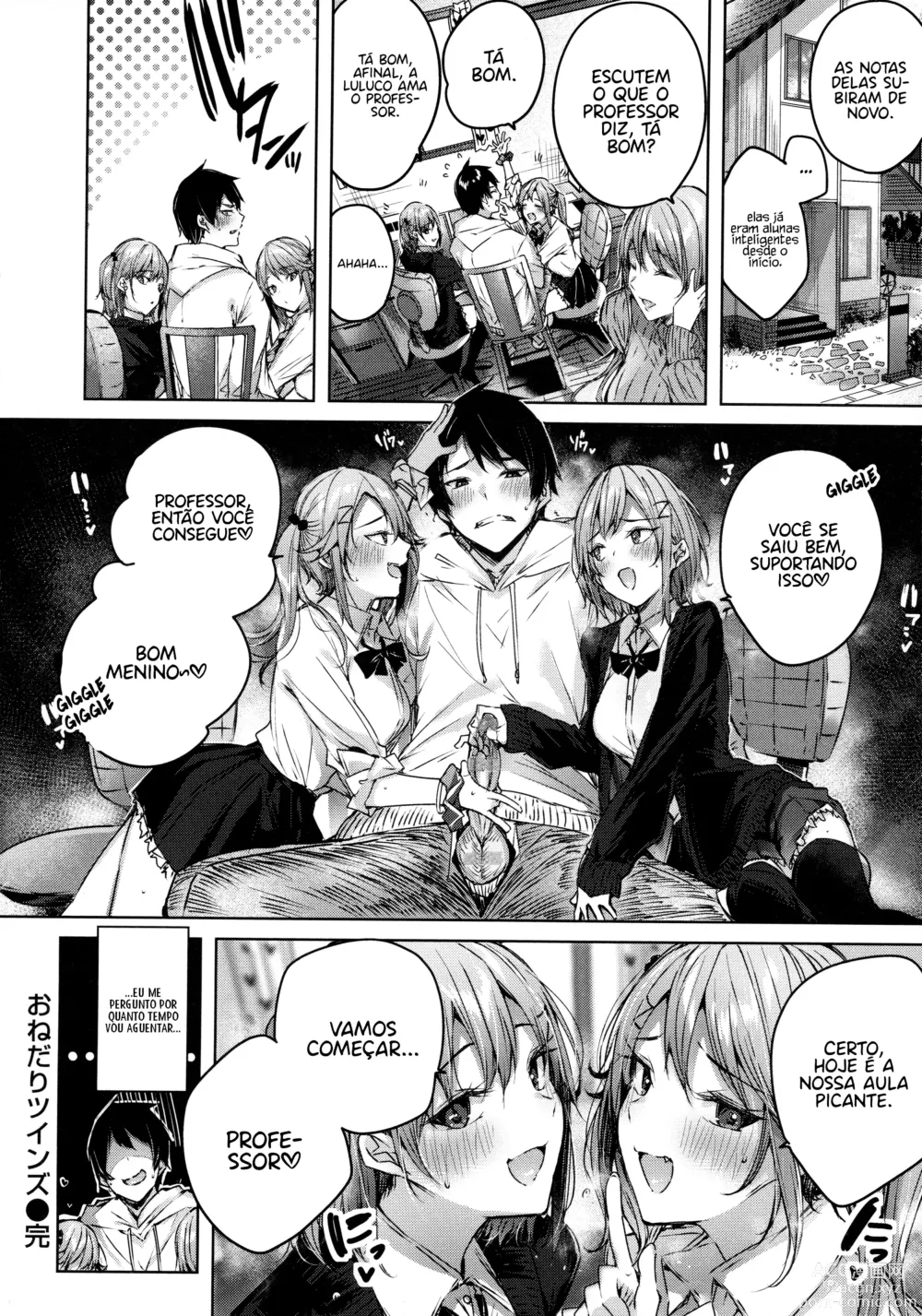 Page 20 of manga Onedari Twins