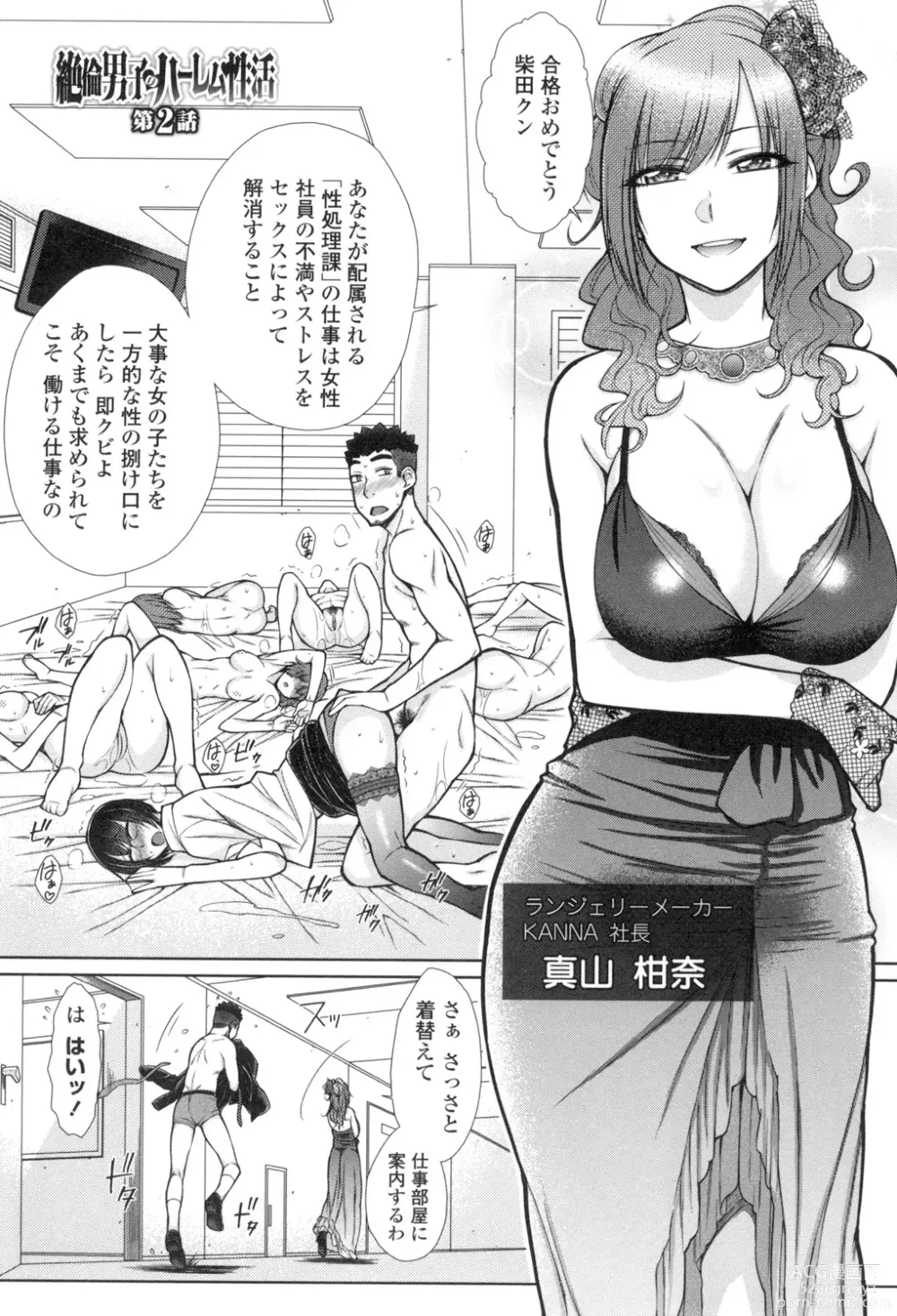 Page 24 of manga Kochira Joshi Shain Senyou Seishorika - Sex Industry Division for Womens Employees Dedicated