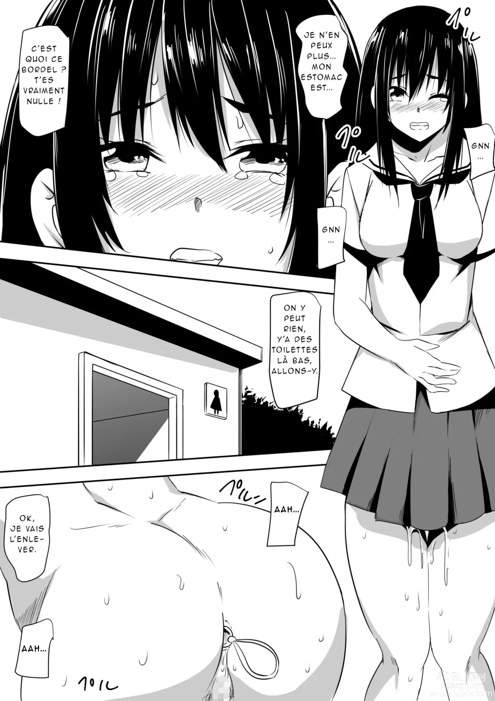 Page 20 of doujinshi Une étudiante transférée a subi un supplice SM pervers