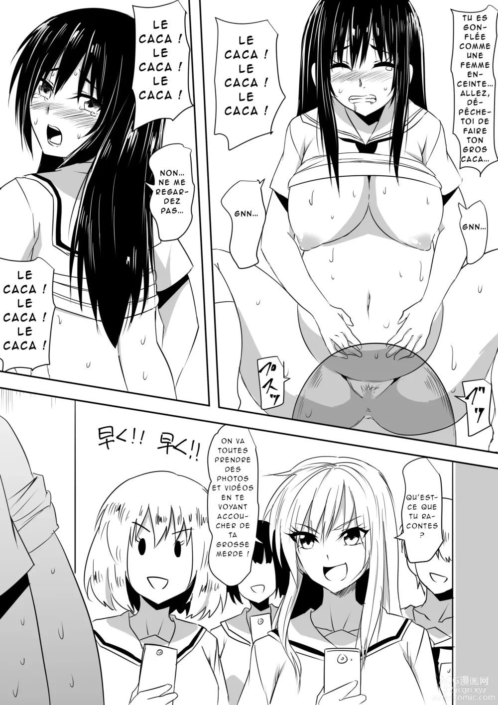 Page 23 of doujinshi Une étudiante transférée a subi un supplice SM pervers